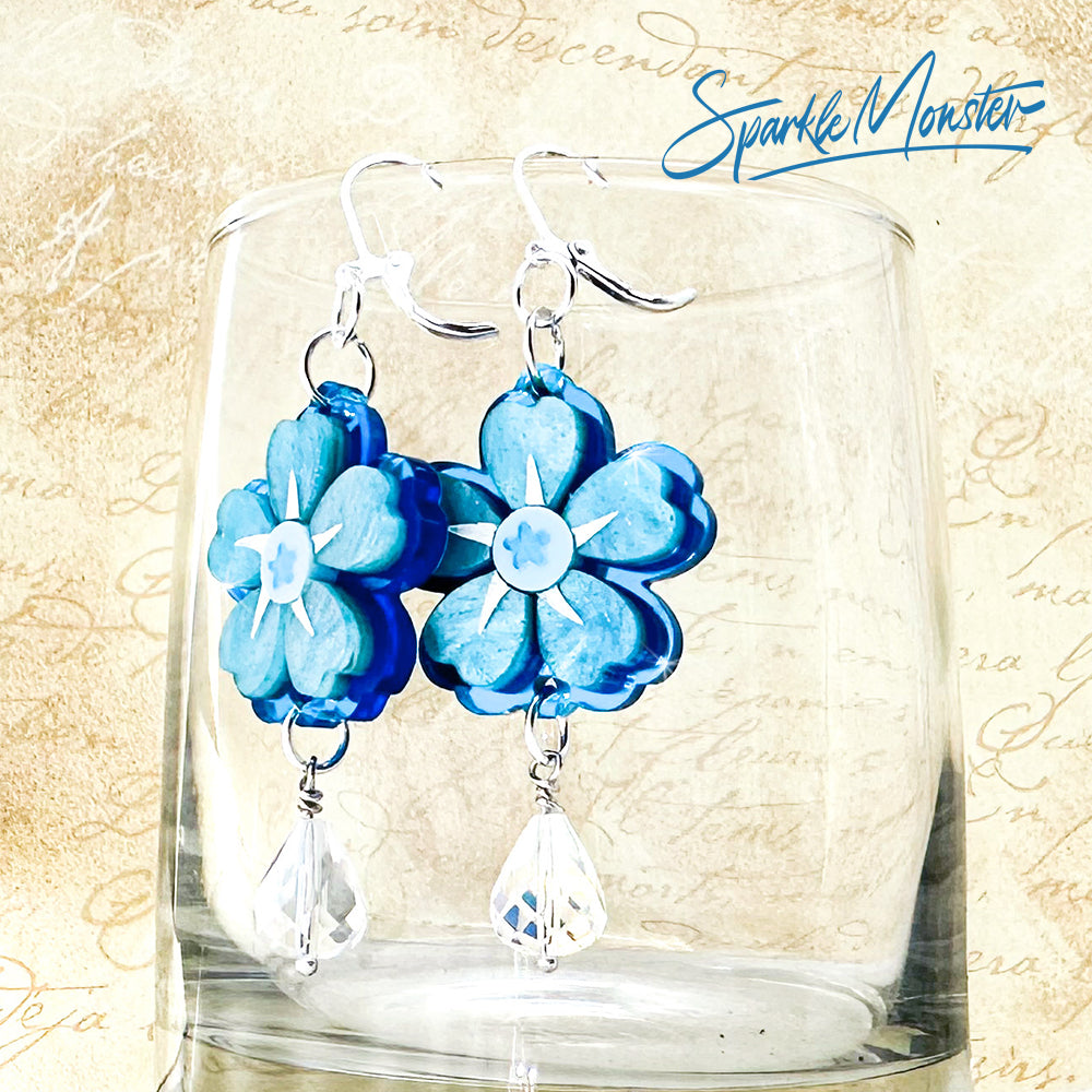 SALE Flowers of Eloise, Bridgerton inspired earrings