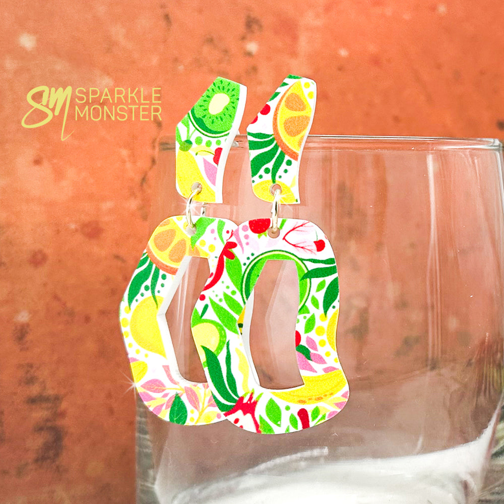 Every Occasion dangle earrings, tutti fruity