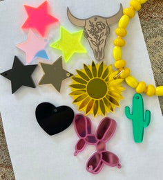 RESERVED for Claire - custom charms