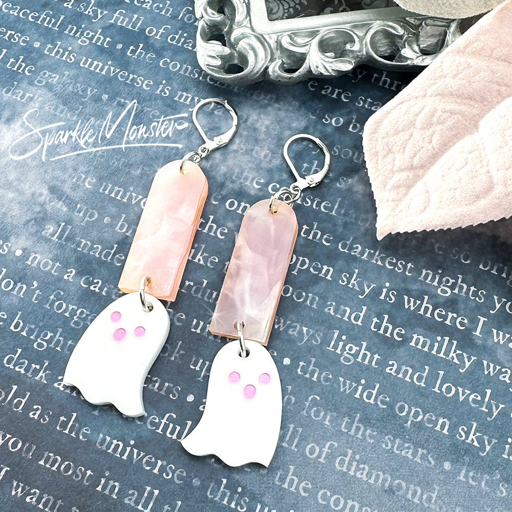 Simply Ghoulish dangle earrings