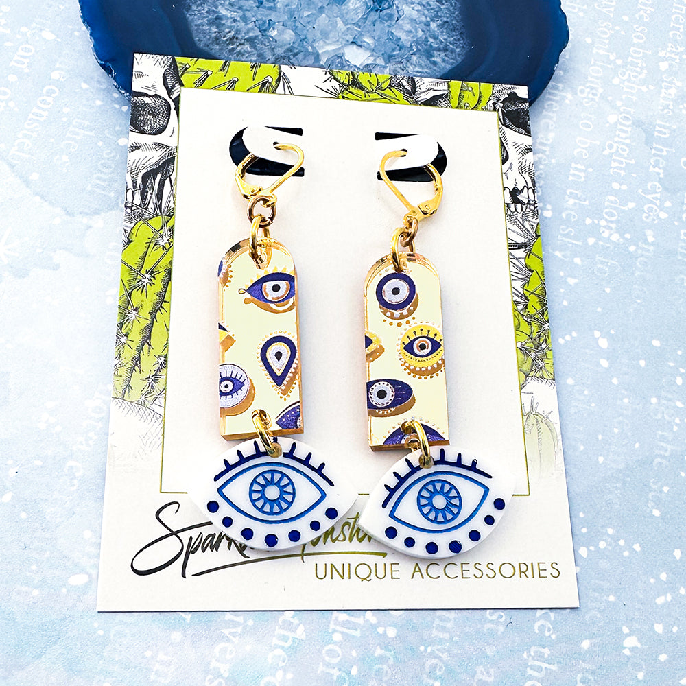 Simply Protected dangle earrings