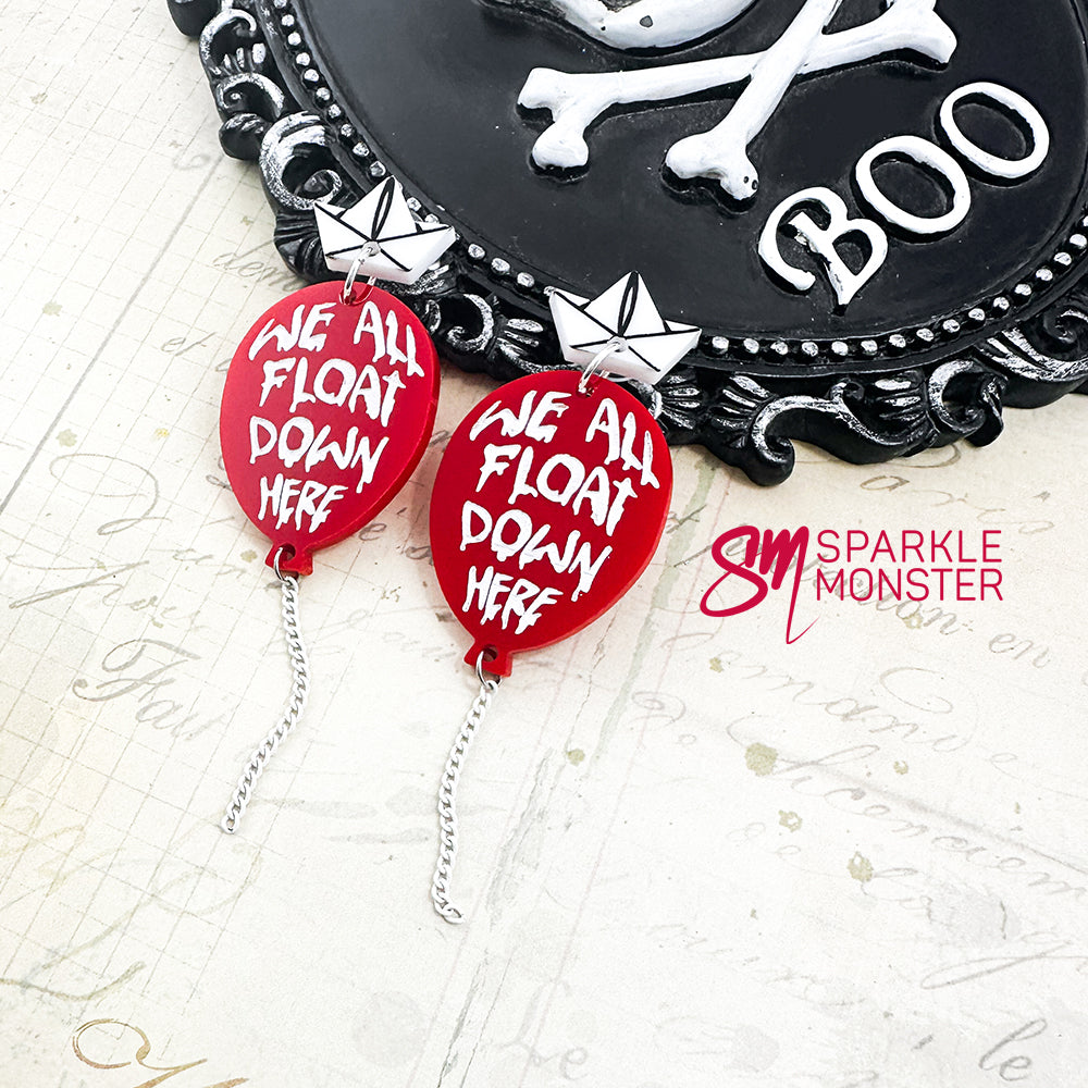 We All Float Here dangle earrings