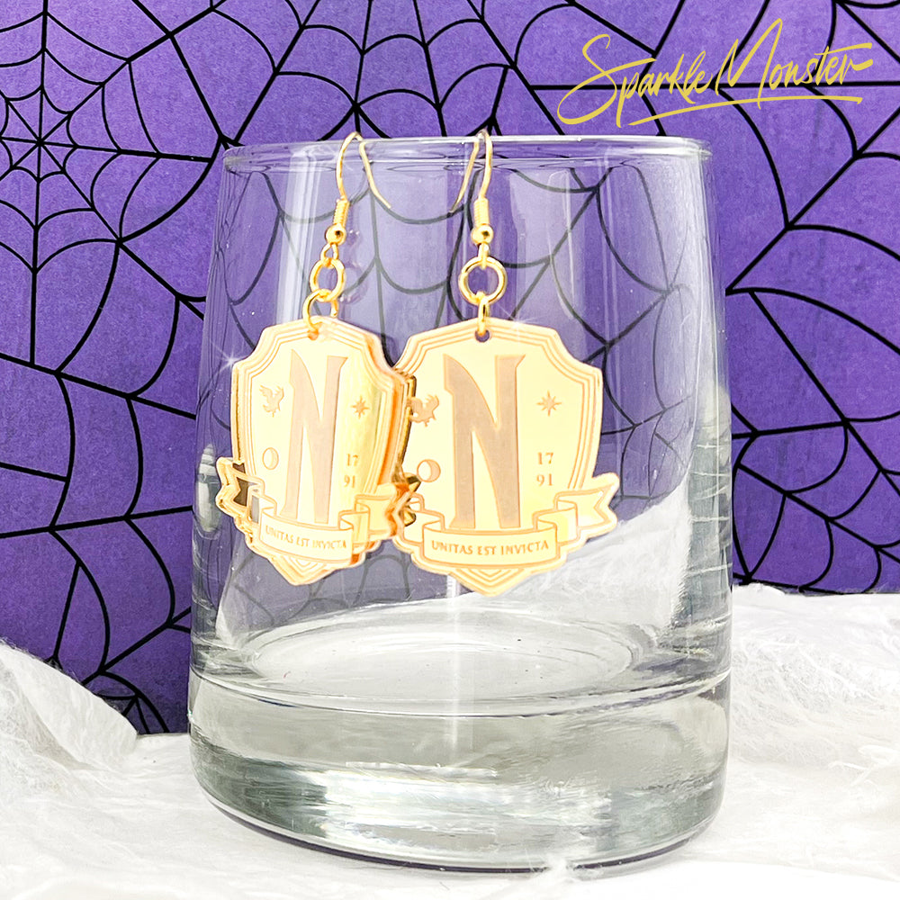 Nevermore Academy, dangle earrings