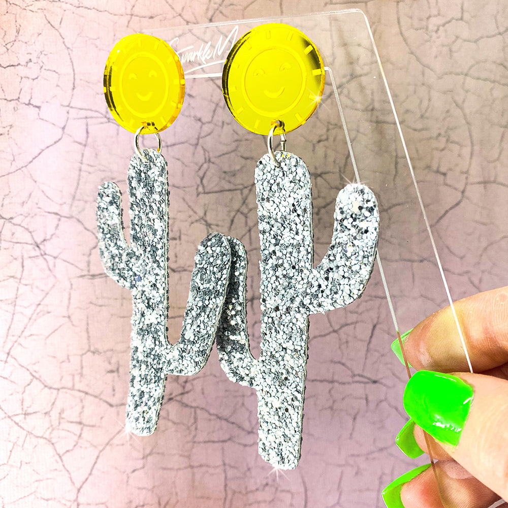 SALE Sunny Days in the Desert, faux leather