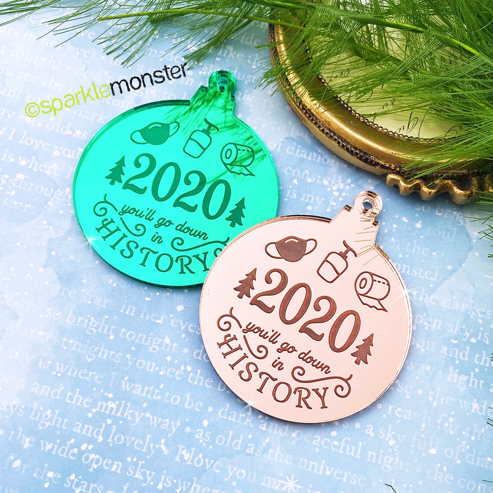 SALE, 2020 Down in History Ornament