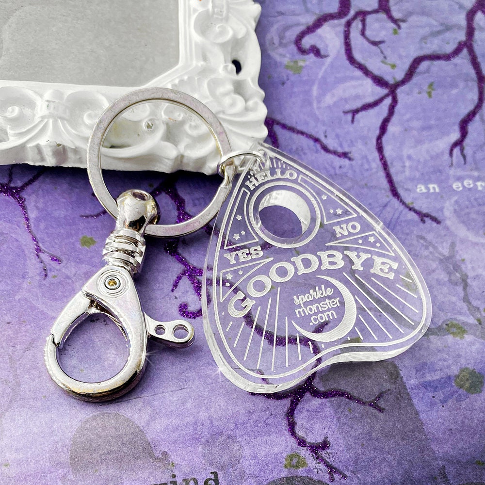 5pcs Magic Ouija Gothic Charms Magical Divination Keychain Charm