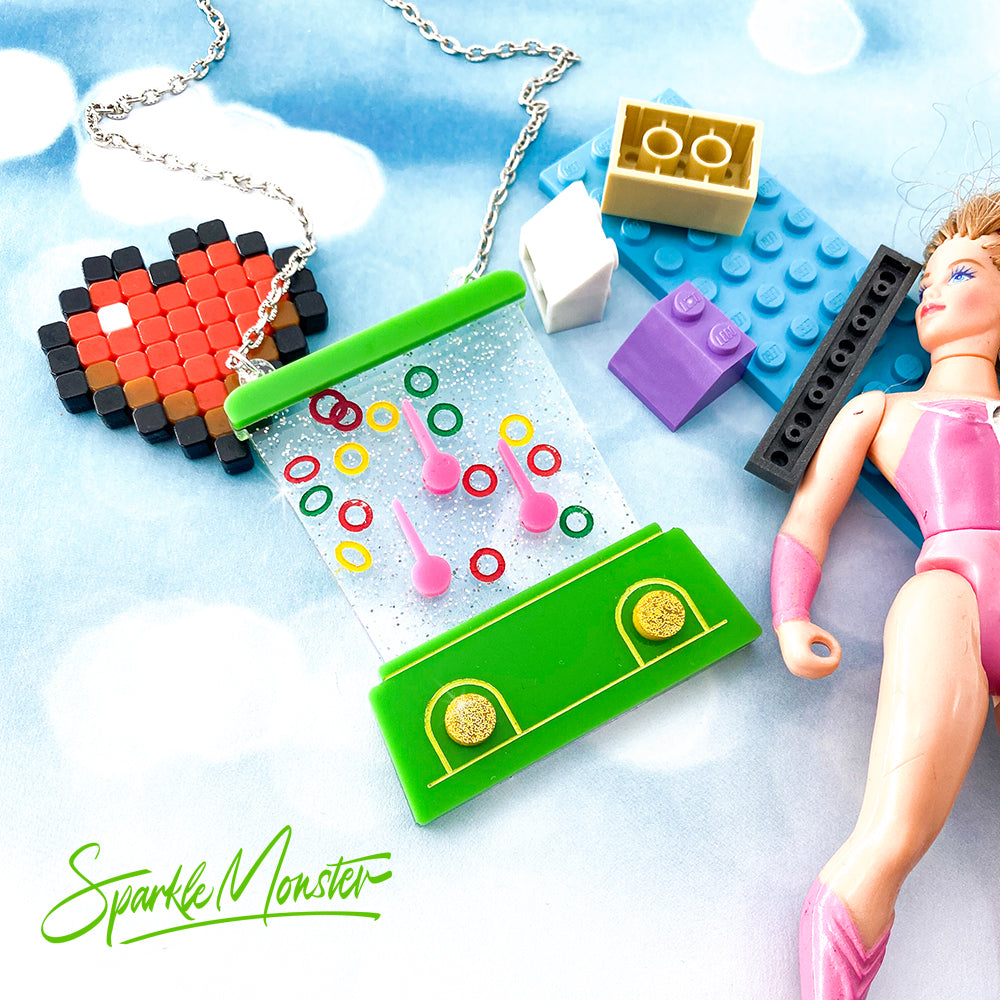 SALE Water Hoop Game necklace