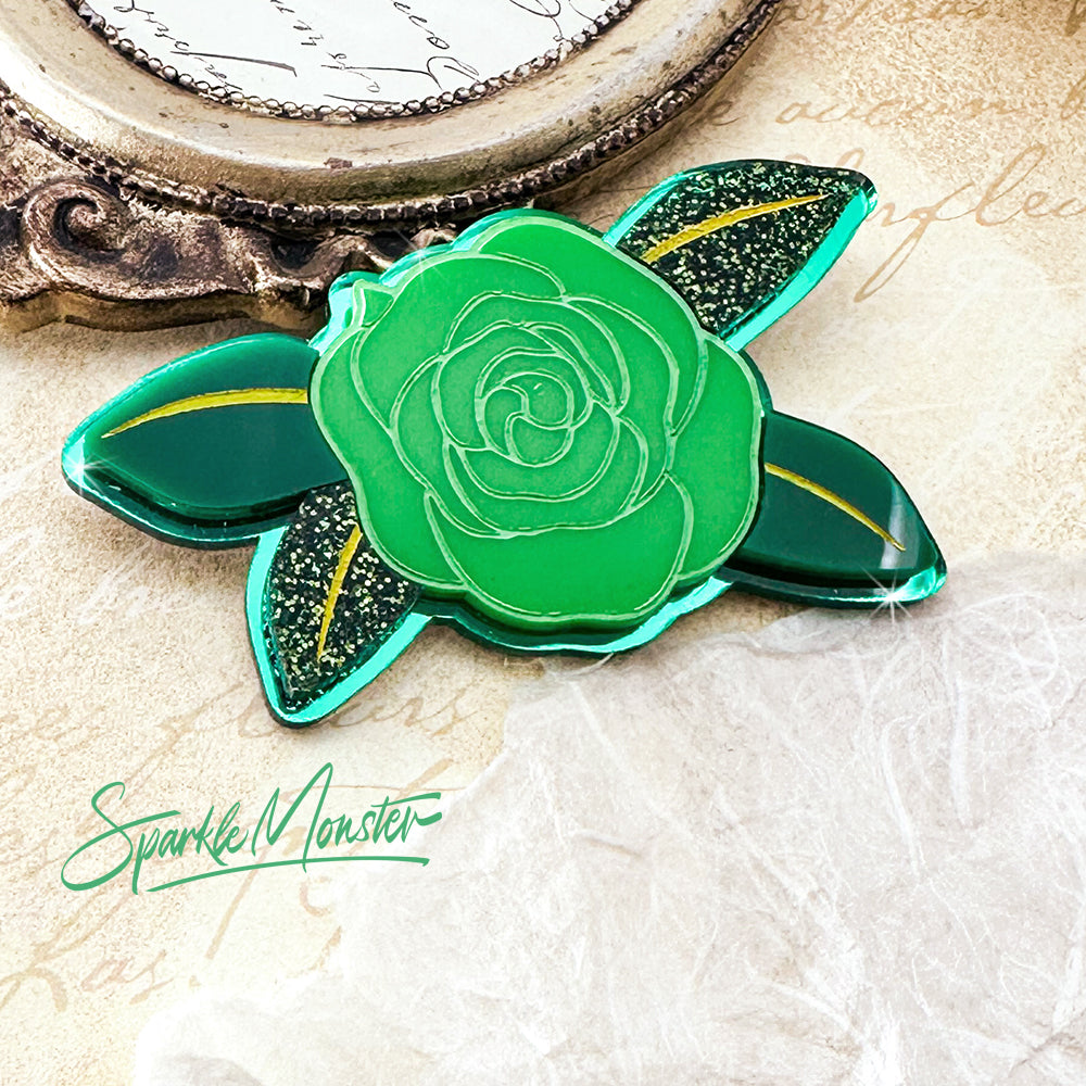 Rose of Penelope, Bridgerton inspired brooch