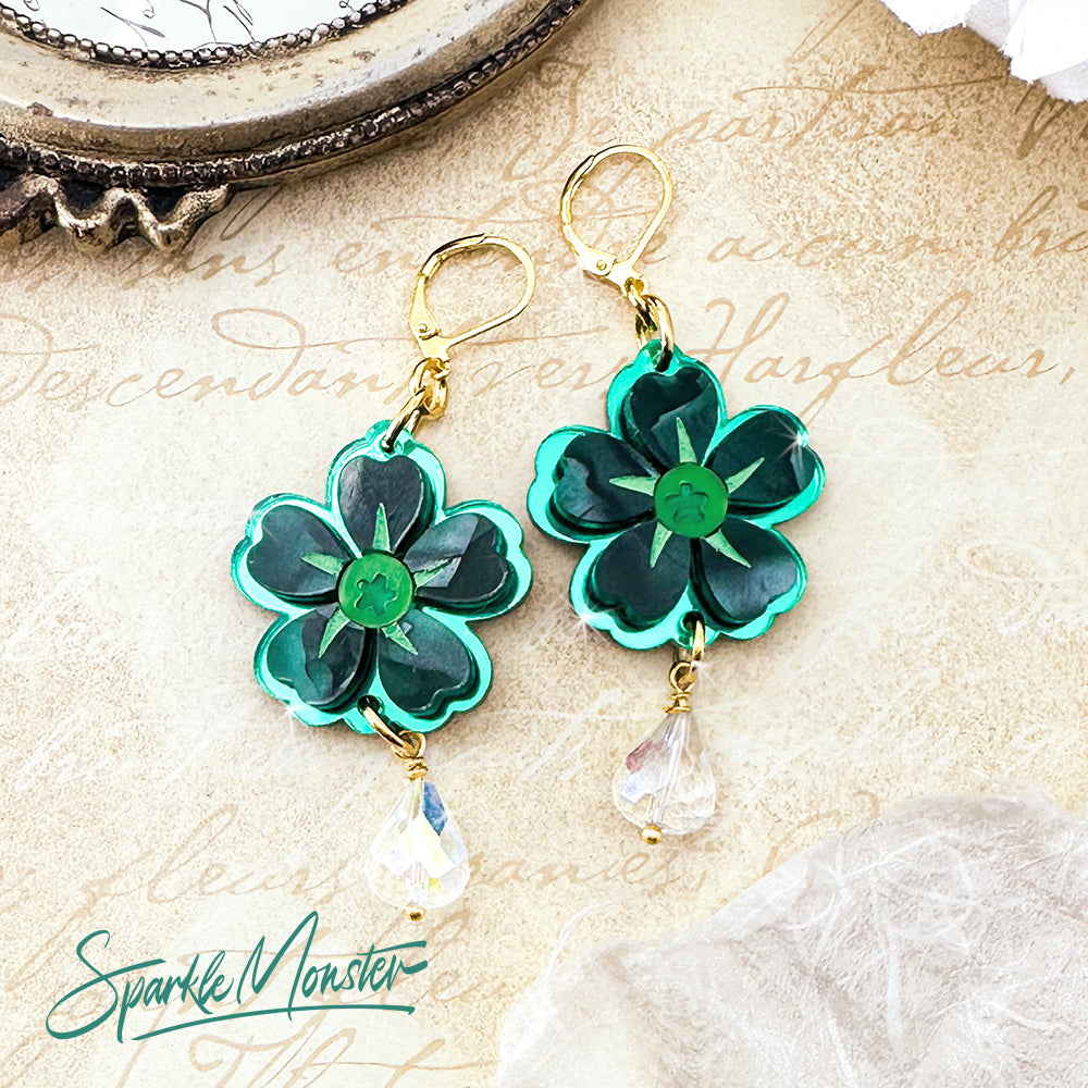 Flowers of Penelope, Bridgerton inspired earrings