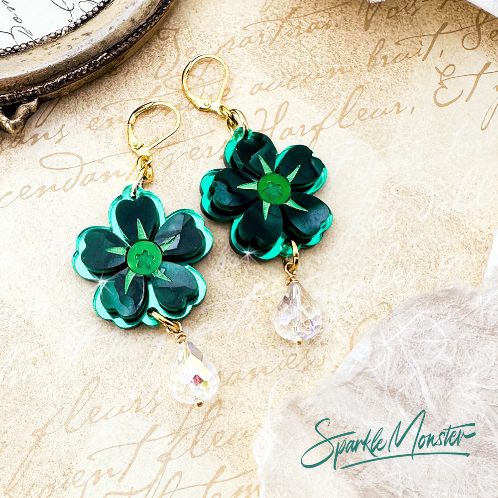 Flowers of Penelope, Bridgerton inspired earrings