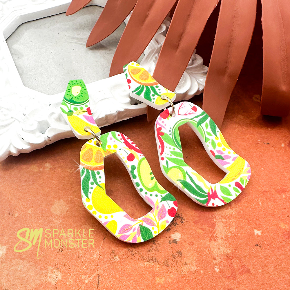 Every Occasion dangle earrings, tutti fruity