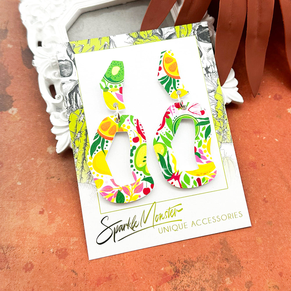 Every Occasion dangle earrings, tutti fruity