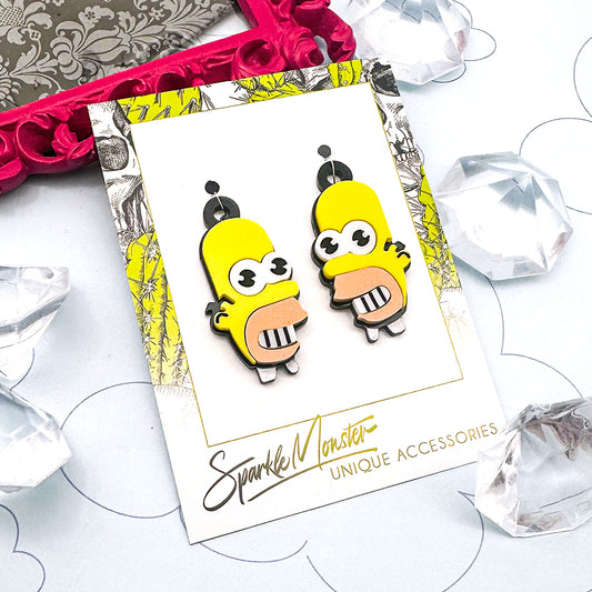 Mr Sparkle charms - specifically for Stainless Steel Monster Hoop Earrings