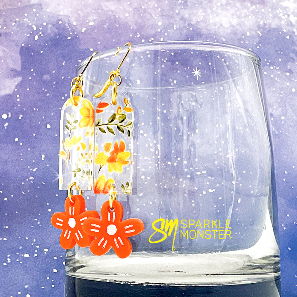 Simply Autumn dangle earrings