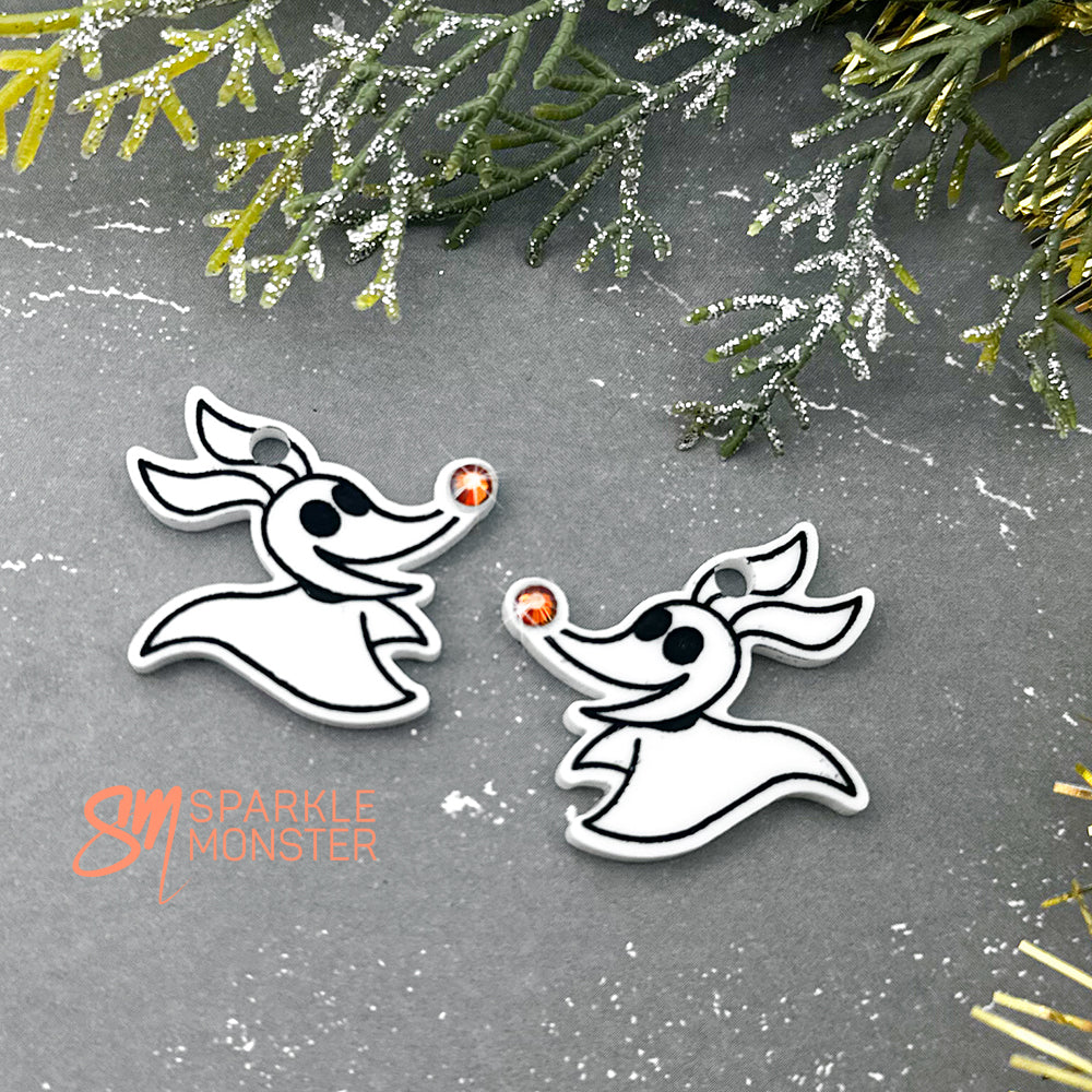 Zero charms - specifically for Stainless Steel Hoop Earrings