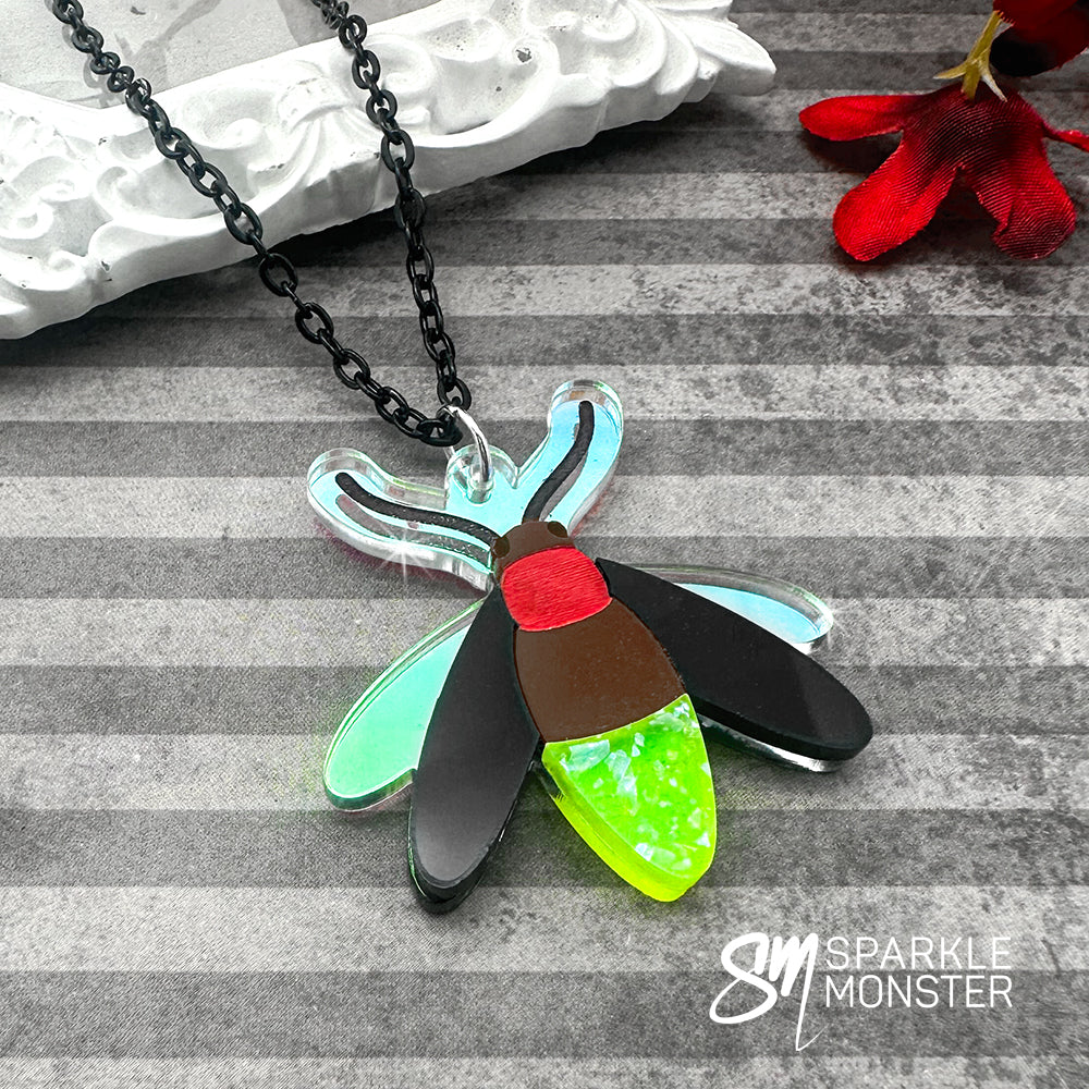 Firefly necklace