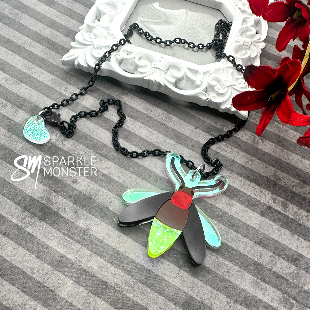 Firefly necklace