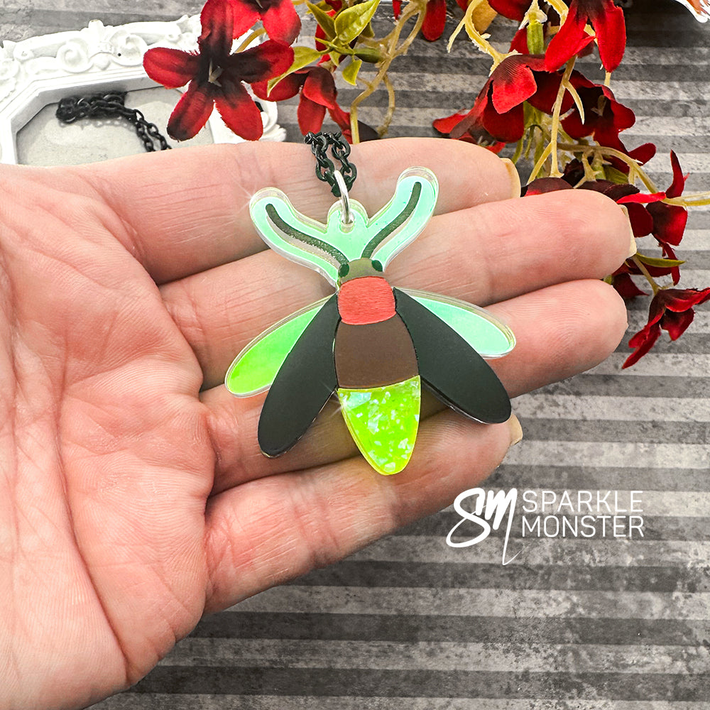 Firefly necklace