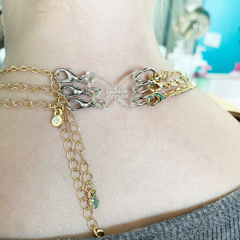 Layered Necklace Separator - 3 Chains