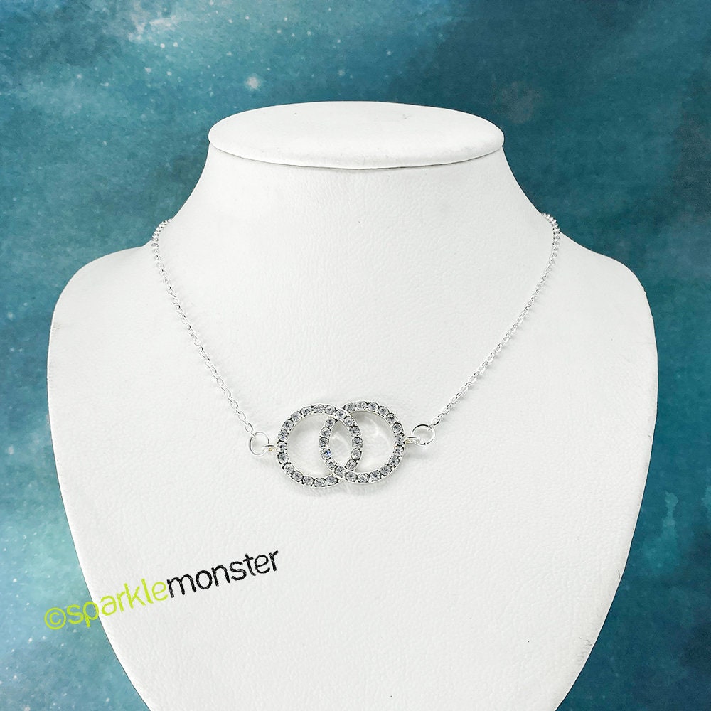 SALE I Love You for Infinity, charm necklace
